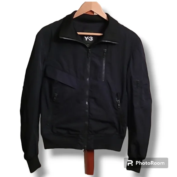 Yohji Yamamoto Jackets Coats Yohji Yamamoto Y3 Adidas Black Jacket Poshmark